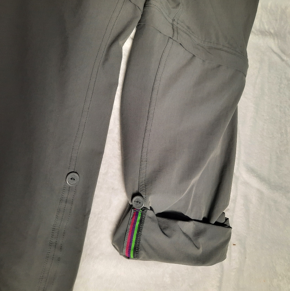 MARMOT Convertible Zip-off Nylon Hiking Pants Size 4 - Picture 8 of 14